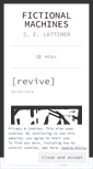 Mobile Screenshot of fictionalmachines.com